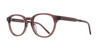 Brown/Red MINI 743006 Round Glasses - Angle