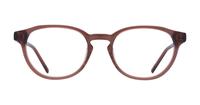 Brown/Red MINI 743006 Round Glasses - Front