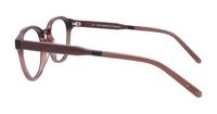 Brown/Red MINI 743006 Round Glasses - Side