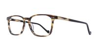 Brown MINI 743007 Square Glasses - Angle