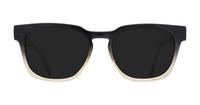 Black MINI 743010 Rectangle Glasses - Sun