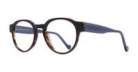 Brown MINI 743011 Round Glasses - Angle