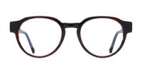 Brown MINI 743011 Round Glasses - Front