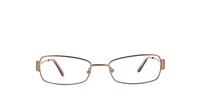 Pink Monsoon 2 Oval Glasses - Front