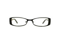 Black Monsoon 3 Oval Glasses - Front