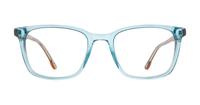 Mint Crystal New Balance NB4161 Square Glasses - Front