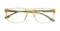 Brown Crystal New Balance NB4162 Square Glasses - Flat-lay