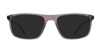 Grey Crystal New Balance NB4162 Square Glasses - Sun