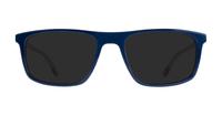 Solid Navy New Balance NB4162 Square Glasses - Sun