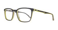 Grey Multi New Balance NB4163 Square Glasses - Angle