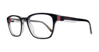 Black New Balance NB4165 Square Glasses - Angle