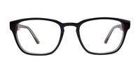 Black New Balance NB4165 Square Glasses - Front
