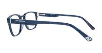 Navy Crystal New Balance NB4165 Square Glasses - Side