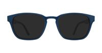 Navy Crystal New Balance NB4165 Square Glasses - Sun