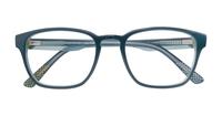 Teal Multi New Balance NB4165 Square Glasses - Flat-lay