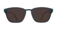 Teal Multi New Balance NB4165 Square Glasses - Sun