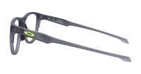 Satin Grey Smoke Oakley Admission Aviator Glasses - Side