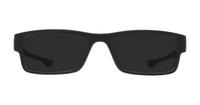Satin Black Oakley Airdrop-55 Rectangle Glasses - Sun