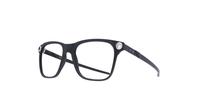 Satin Black Oakley Apparition OO8152-53 Square Glasses - Angle