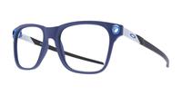Satin Blue Oakley Apparition OO8152-53 Square Glasses - Angle