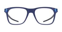 Satin Blue Oakley Apparition OO8152-53 Square Glasses - Front