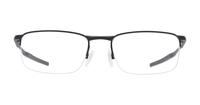 Matte Black Oakley Barrelhouse OO3174 Rectangle Glasses - Front