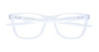 Polished Clear Oakley Centerboard-53 Round Glasses - Flat-lay
