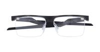 Satin Black Camo Oakley Coupler OO8053 Rectangle Glasses - Flat-lay