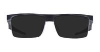 Satin Black Camo Oakley Coupler OO8053 Rectangle Glasses - Sun