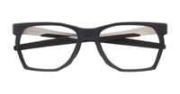 Satin Black Oakley CTRLNK Rectangle Glasses - Flat-lay