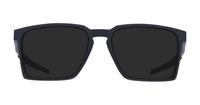 Satin Black Oakley Exchange Rectangle Glasses - Sun