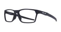Satin Black Ink Oakley Hex Jactor OO8032 Rectangle Glasses - Angle