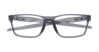 Satin Grey Smoke Oakley Hex Jactor OO8032 Rectangle Glasses - Flat-lay