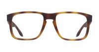 Matte Brown Tortoise Oakley Holbrook-56 Square Glasses - Front