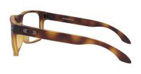 Matte Brown Tortoise Oakley Holbrook-56 Square Glasses - Side