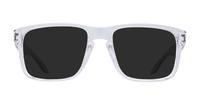 Polished Clear Oakley Holbrook-56 Square Glasses - Sun