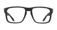 Satin Black Oakley Holbrook-56 Square Glasses - Front