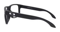 Satin Black Oakley Holbrook-56 Square Glasses - Side