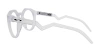 Matte Clear Oakley HSTN OO8139 Round Glasses - Side