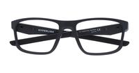Satin Black Oakley Hyperlink OO8078-54 Square Glasses - Flat-lay