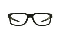 Satin Black Oakley Latch EX Oval Glasses - Front