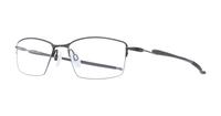 Pewter Oakley Lizard Rectangle Glasses - Angle