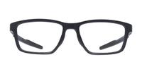 Satin Black Oakley Metalink-55 Rectangle Glasses - Front