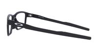 Satin Black Oakley Metalink-55 Rectangle Glasses - Side