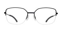 Satin Black Oakley Moonglow OO3006 Square Glasses - Front