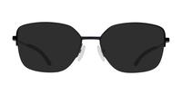 Satin Black Oakley Moonglow OO3006 Square Glasses - Sun