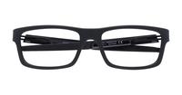 Satin Black Oakley OO8026-01 Rectangle Glasses - Flat-lay