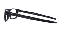 Satin Black Oakley OO8026-01 Rectangle Glasses - Side