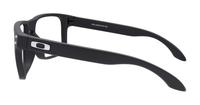 Satin Black Oakley OO8156 Square Glasses - Side