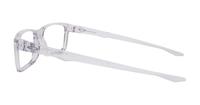 Polished Clear Oakley Overhead OO8060 Rectangle Glasses - Side